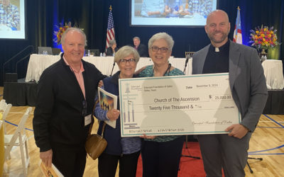 $25,000 Trustees Award to Episcopal Church of the Ascension, Dallas